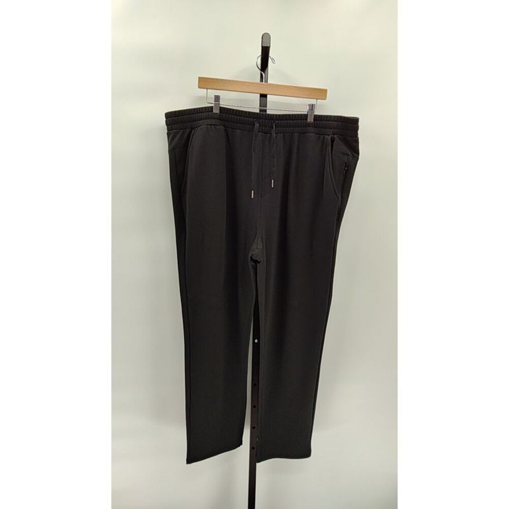 Quince Black Drawstring Jogger Pants